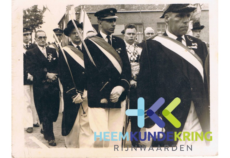 1960 Processie Lobith koning EMM J. Ikink Coll. HKR